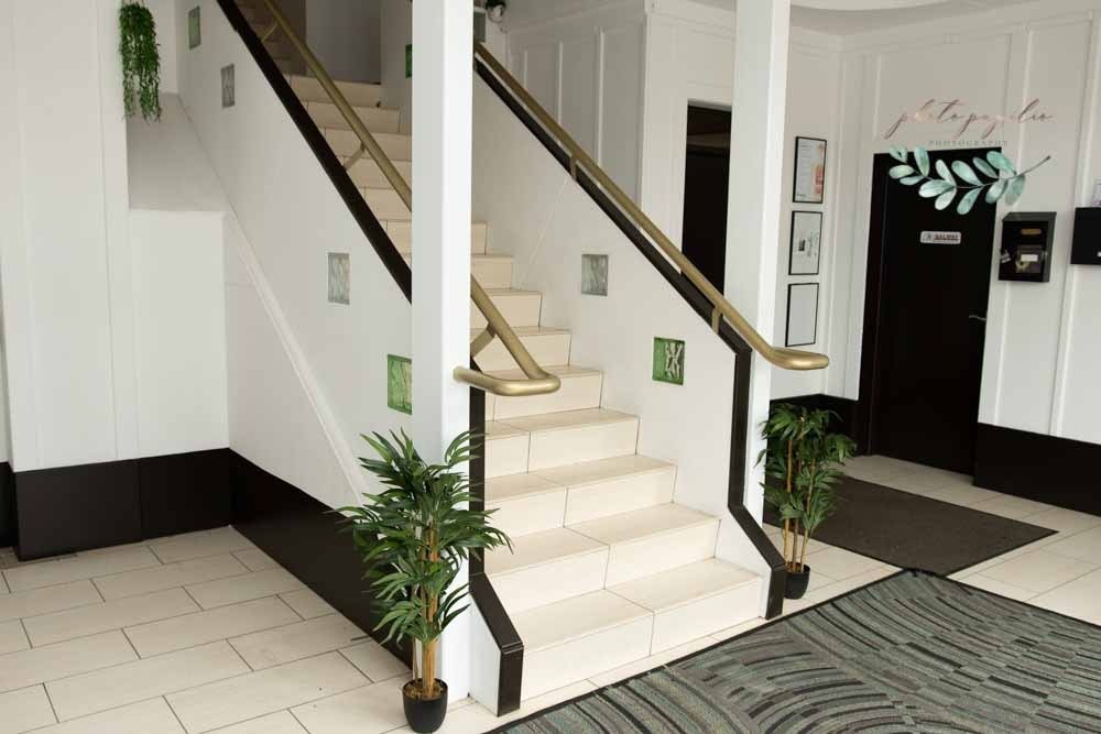 Ballybane Beag Hub interior staircase